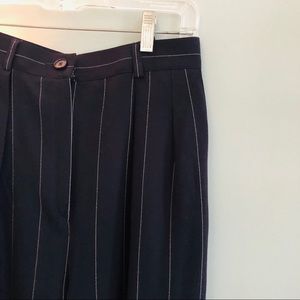 Navy Yves Saint Laurent Pants